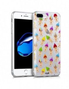 Carcasa TPU iPhone 7 Plus / iPhone 8 Plus diseño Clear Trolls