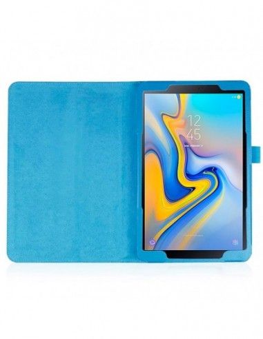 Funda soporte Samsung Galaxy Tab A 2018 10,5 pulgadas (T590-T595) azul celeste