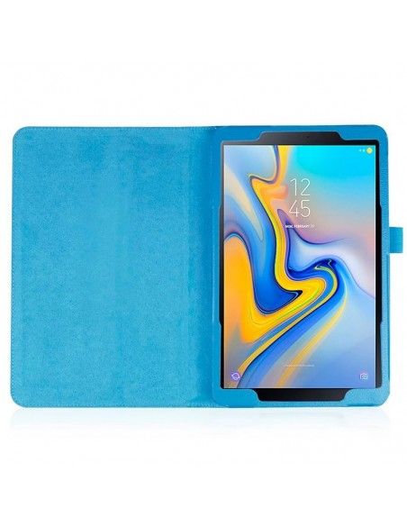 Funda soporte Samsung Galaxy Tab A 2018 10,5 pulgadas (T590-T595) azul celeste