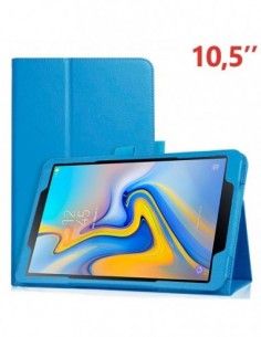 Funda soporte Samsung Galaxy Tab A 2018 10,5 pulgadas (T590-T595) azul celeste