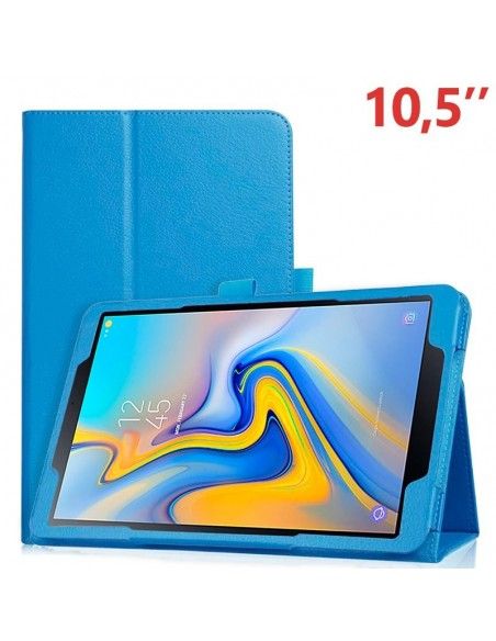 Funda soporte Samsung Galaxy Tab A 2018 10,5 pulgadas (T590-T595) azul celeste
