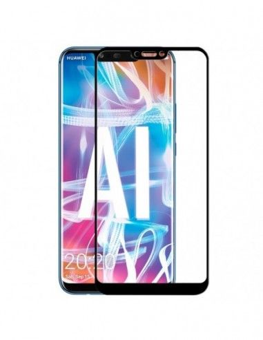 Protector pantalla vidrio templado Huawei Mate 20 Lite (FULL 3D negro)