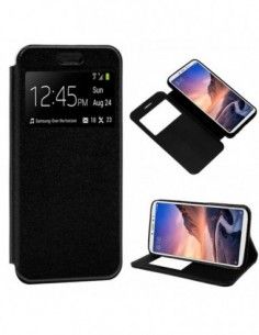 Funda libro soporte TPU Xiaomi Mi Max 3 negra