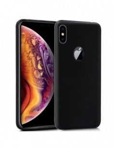 Funda gel TPU iPhone XS Max negro