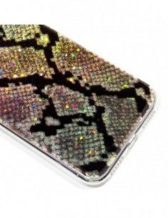 Carcasa TPU iPhone XR Glitter Serpiente 2