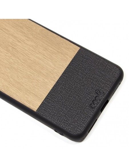 Carcasa TPU Xiaomi Pocophone F1 diseño madera beige