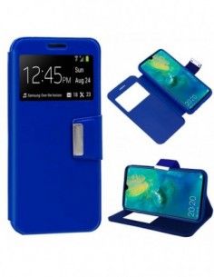 Funda libro soporte TPU Huawei Mate 20 azul