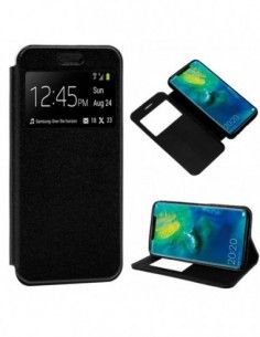 Funda libro soporte TPU Huawei Mate 20 Pro negra