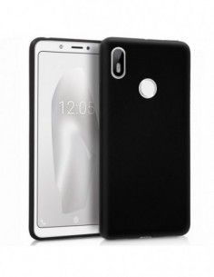 Funda gel TPU BQ Aquaris C / VSmart Joy 1 negra