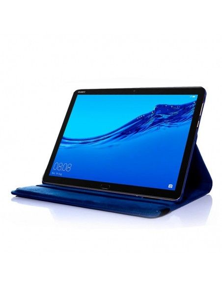 Funda Huawei Mediapad T5 polipiel azul 10 pulg