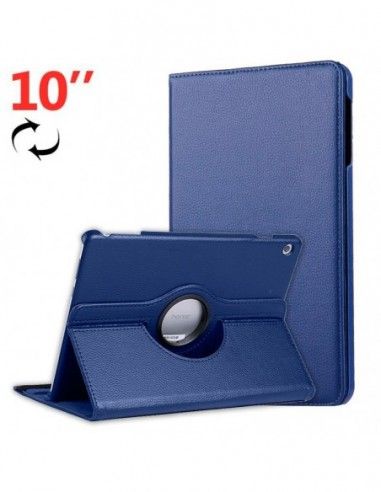 Funda Huawei Mediapad T5 polipiel azul 10 pulg