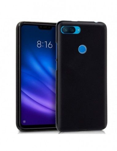 Funda gel TPU Xiaomi Mi 8 Lite negra