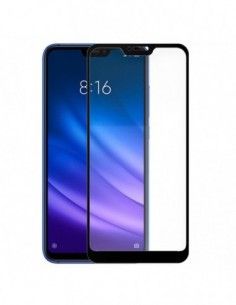 Protector pantalla vidrio templado Xiaomi Mi8 Lite (Full 3D negro)