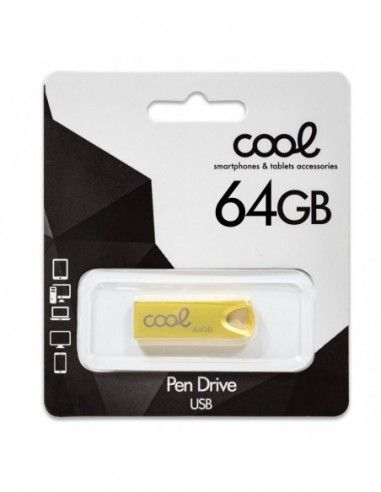 Pen Drive USB x64 GB 2.0 COOL Metal...