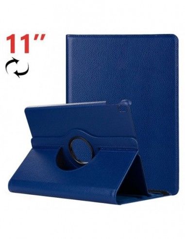 Funda soporte giratorio Apple iPad Pro 11'' polipiel azul