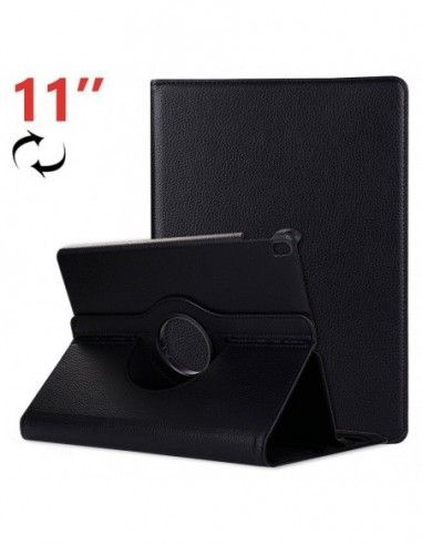 Funda soporte giratorio Apple iPad Pro 11'' polipiel negra