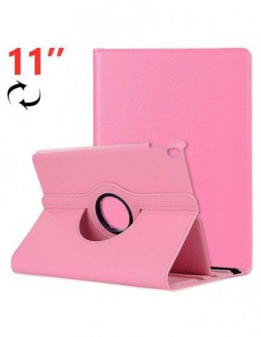 Funda soporte giratorio Apple iPad Pro 11'' polipiel rosa
