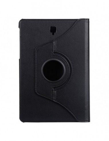Funda soporte giratorio Samsung Galaxy Tab S4 T830 / T835 polipiel negra 10.5"