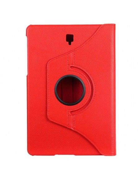 Funda soporte giratorio Samsung Galaxy Tab S4 T830 / T835 polipiel roja 10.5"