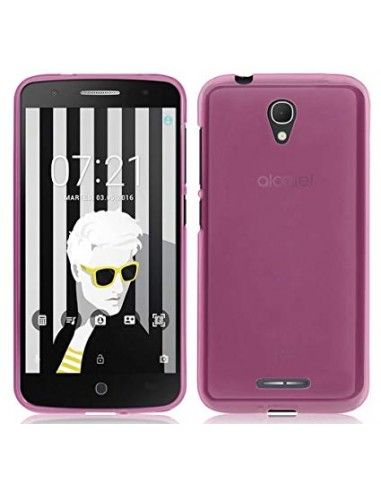 Funda gel TPU Alcatel Pop 4 (5) rosa