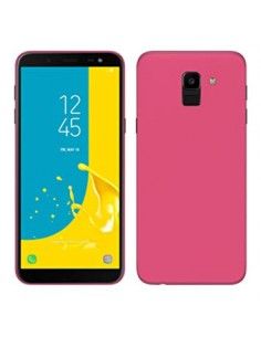 Funda gel TPU mate Samsung J600 Galaxy J6 rosa