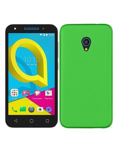 Funda gel TPU Alcatel U5 4G (5044) verde