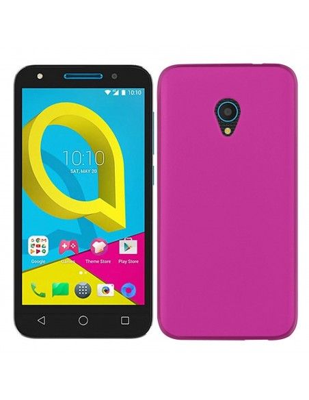 Funda gel TPU Alcatel U5 4G (5044) rosa