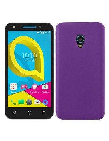 Funda gel TPU Alcatel U5 4G (5044) morada