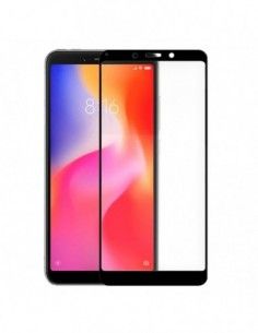 Protector pantalla vidrio templado Xiaomi Redmi 6 / 6A (Full 3D negro)