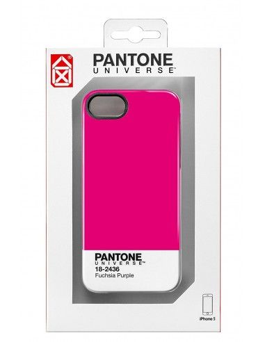 Carcasa original Pantone Universe iPhone 5 / 5S / SE fucsia púrpura 18-2436