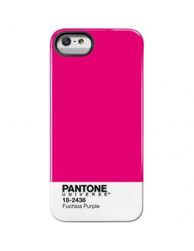 Carcasa original Pantone Universe iPhone 5 / 5S / SE fucsia púrpura 18-2436