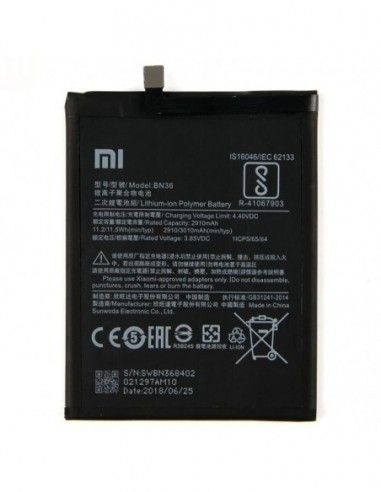 Bateria original Xiaomi Mi A2 / Mi 6X...