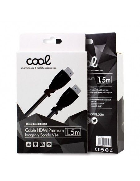 Cable HDMI a HDMI Audio-Video universal (1.5 m) V1.4