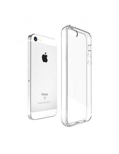 Carcasa transparente borde TPU iPhone 5 / 5S / SE transparente
