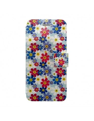 Funda libro soporte iPhone 6 / 6S diseño Smiling Flowers