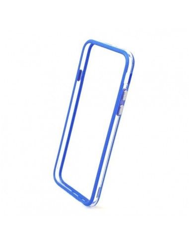 Bumper TPU iPhone 6 / 6S azul y transparente