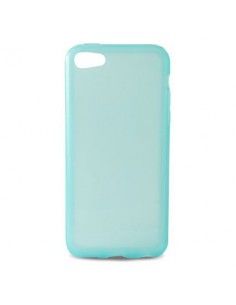 Funda gel TPU iPhone 6 Plus / 6s Plus translúcida azul claro