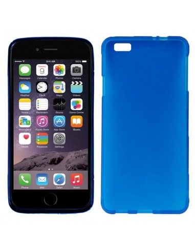 Funda gel TPU iPhone 6 Plus / 6s Plus azul