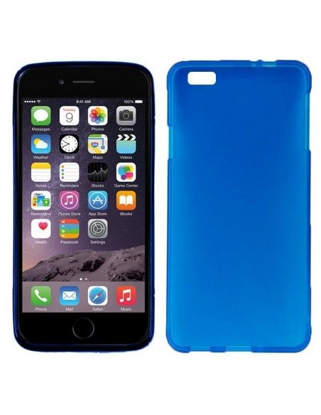 Funda gel TPU iPhone 6 Plus / 6s Plus azul
