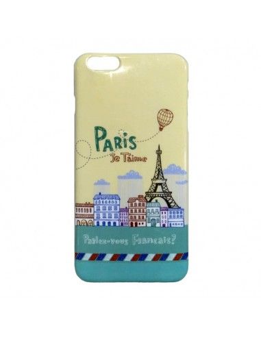 Carcasa TPU iPhone 6 Plus / 6s Plus diseño Paris