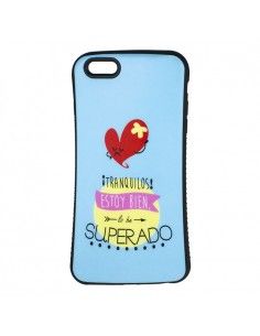 Carcasa TPU esquinas reforzadas iPhone 6 Plus / 6s Plus diseño Superado
