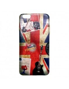 Carcasa TPU iPhone 6 Plus / 6s Plus diseño Brillantes Famous Bandera UK
