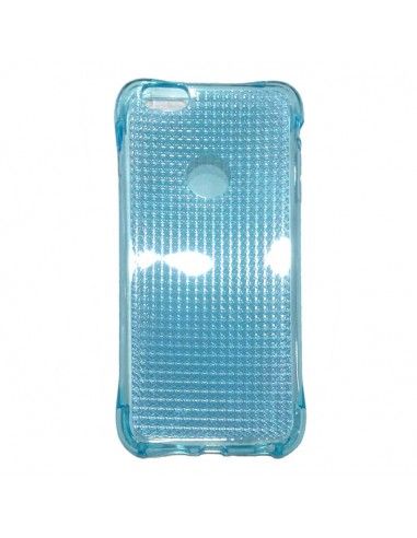 Funda TPU esquinas reforzadas iPhone 6 Plus / 6s Plus diseño diamante azul claro