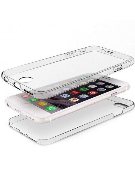 Funda TPU endurecido 2 en 1 iPhone 6 Plus / 6s Plus transparente doble 360º