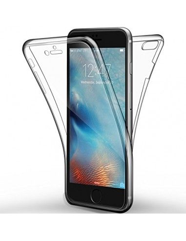 Funda TPU 2 en 1 iPhone 6 Plus / 6s Plus transparente doble 360º