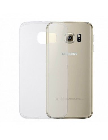 Funda gel TPU fino Samsung G920 Galaxy S6 transparente