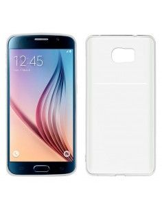 Funda gel TPU cartera Samsung G920 Galaxy S6 transparente