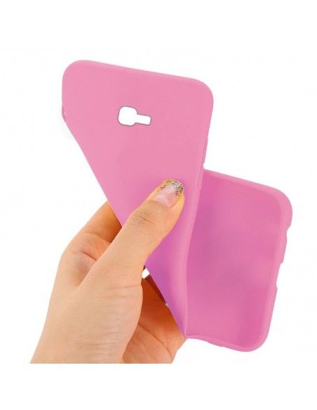 Funda gel TPU Samsung J415 Galaxy J4 Plus rosa