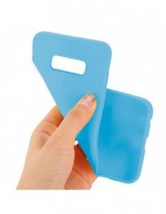 Funda gel TPU Samsung G970 Galaxy S10e celeste 2