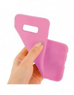 Funda gel TPU Samsung G970 Galaxy S10e rosa 2